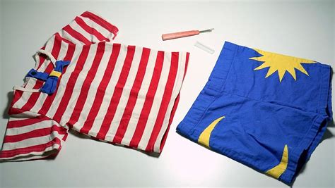 Malaysian National Day Costumes For The Toddlers