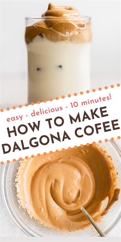 How To Make Dalgona Coffee Whipped Coffee Real Vibrant Recipe