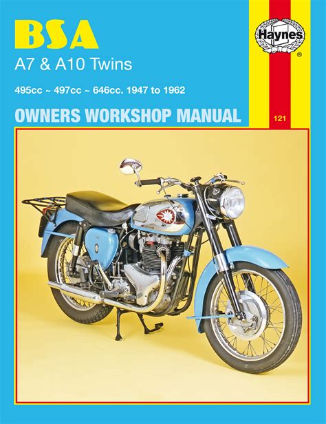 Bsa A10 Haynes Repair Manuals And Guides