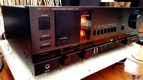 Vintage Luxman Lv 105 Hybrid Tube Integrated Amplifier And Luxman T 105
