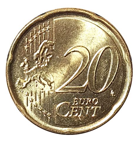 20 Euro Cents 2nd Map Croacia Numista