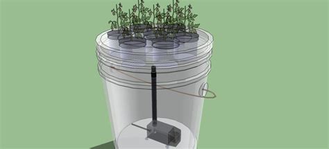 How To Make A Simple 5 Gallon Bucket Aeroponics System Garden Pool