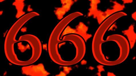 Geheimnis Der Bibel „666 Ist Das Eine Zahl Des Satans Mystery