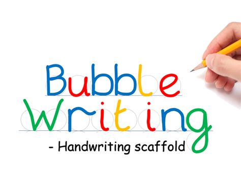 Bubble Writing Bundle - NON-CURSIVE | Teaching Resources