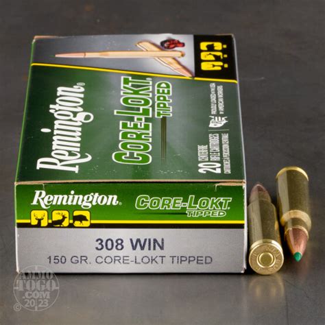 308 Winchester 762x51 Ammunition For Sale Remington 150 Grain