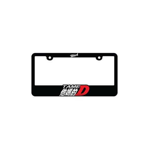 Initial D License Plate Frame Tamed Toronto
