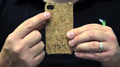 Iphone 4 JavoEdge Cork And LumberJack Case YouTube