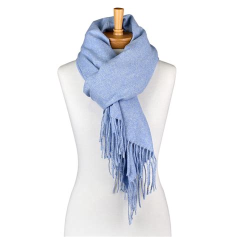 Thss2013 Baby Blue Plain Scarf Taylor Hill Scarves And Co
