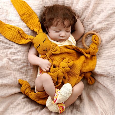 Jizhi 20 Inch Lifelike Reborn Baby Doll Realistic Sleeping Doll Girl