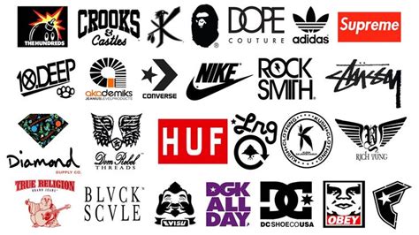 Clothing Brand Logos Vector Clothing Brand Logos Streetwear Logo