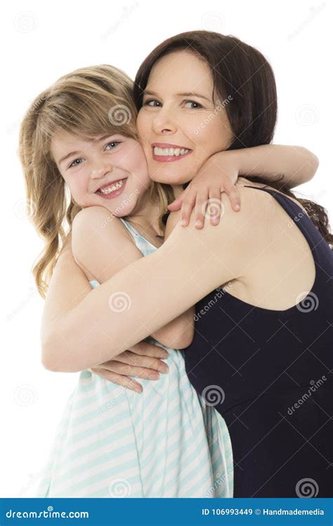 Mutter Und Tochter Stockbild Bild Von Blond Schönheit 106993449