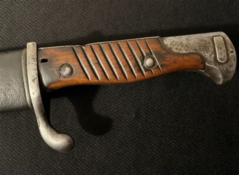 Wwi German M 189805 Sawback Mauser Butcher Bayonet Ww1 Durkopp Werke