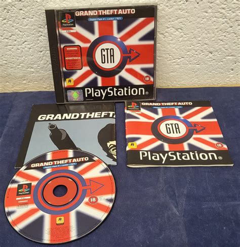 Grand Theft Auto Mission Pack 1 London 1969 With Map Sony Playstati