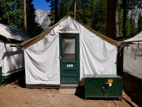 Staying In A Tent Cabin Curry Village Yosemite Catherines Cultural