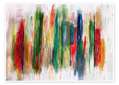 Abstract Painting Print By Teddynash Posterlounge