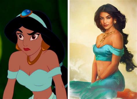 17 Disney Princesses Beautifully Transformed Into Human Versions Of Themselves Disney Princess