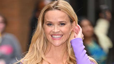 Reese Witherspoon Has A Legally Blonde Moment In Flattering Top And