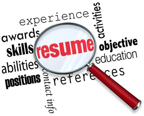 Typically used with sql statements such as queries or updates. Preparing a Resumé - Working in the Food Service Industry