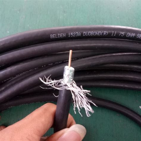 Jual Kabel Coaxial Belden A Ohm Rg Tembaga Tunggal Harga