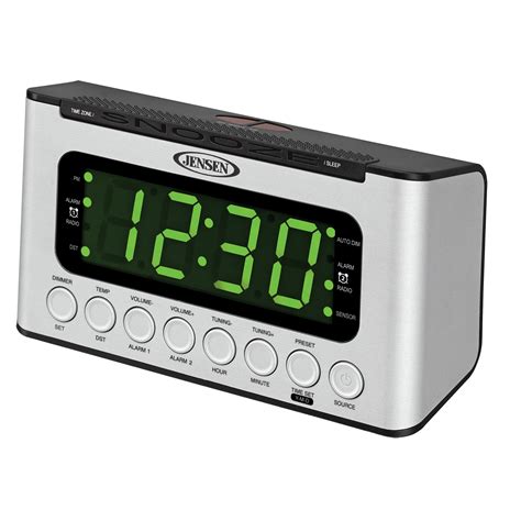 Shop for digital alarm clock radios online at target. Jensen AM/FM Dual Alarm Clock Radio with Wave Sensor - TVs ...