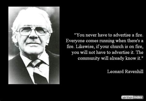 This leonard ravenhill quotes on prayer, revival will motivate you. Leonard Ravenhill Quote - Sermon Index
