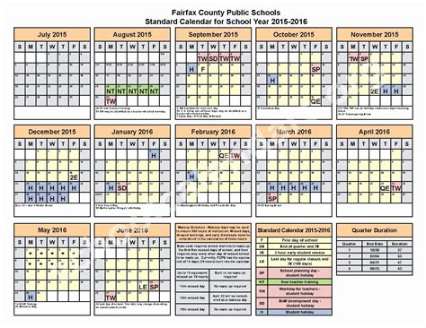 Fairfax County School Calendar 2022 2023 Pdf From Fairfax County