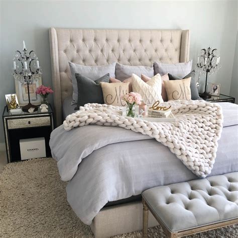 Shabby Chic Gray And Neutral Bedroom Sbk Living