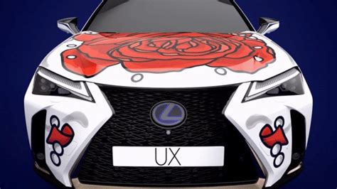 Tattooed Lexus Ux Wins Design Contest Clublexus