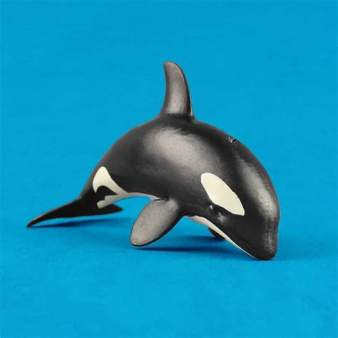 Magideal Killer Whale Realistic Sea Animal Figure Solid Plastic Toy Model