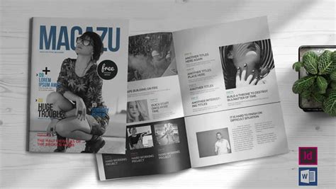 25 Plantillas Gratuitas De Diseño Editorial Y De Revista Para Adobe