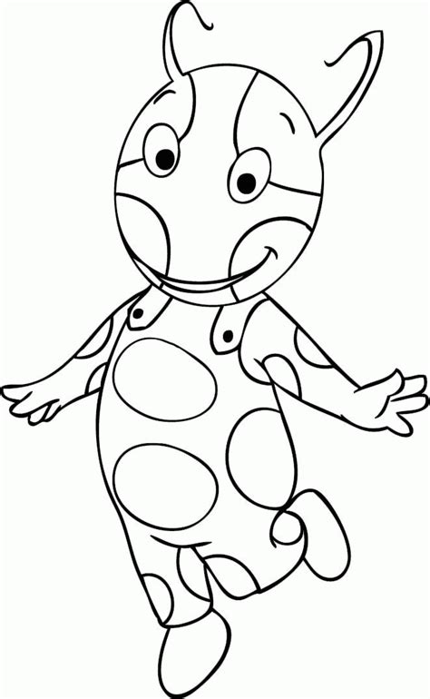 Backyardigans Tyrone Coloring Pages