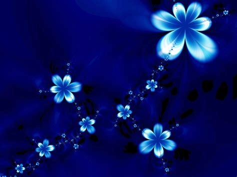 Free Download Blue Flower Light Wallpaper Wallpaper Wallpaperlepi