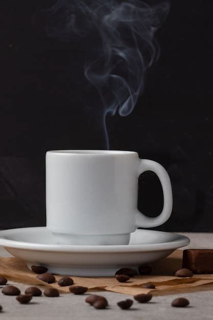 Premium Photo Delicious Freshly Made Black Coffee Break Time Concept