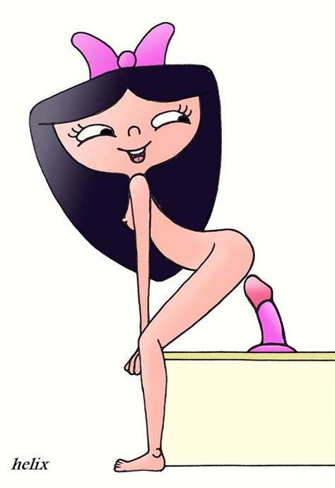 Rule 34 Animated Disney Female Female Only Helix Human Isabella Garcia Shapiro Nipples Phineas