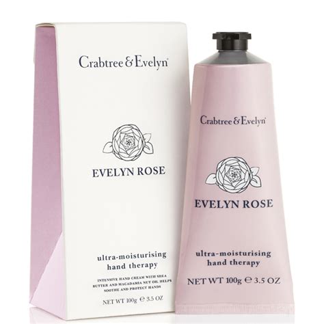 Crabtree And Evelyn Evelyn Rose Hand Therapy 100g Free Shipping
