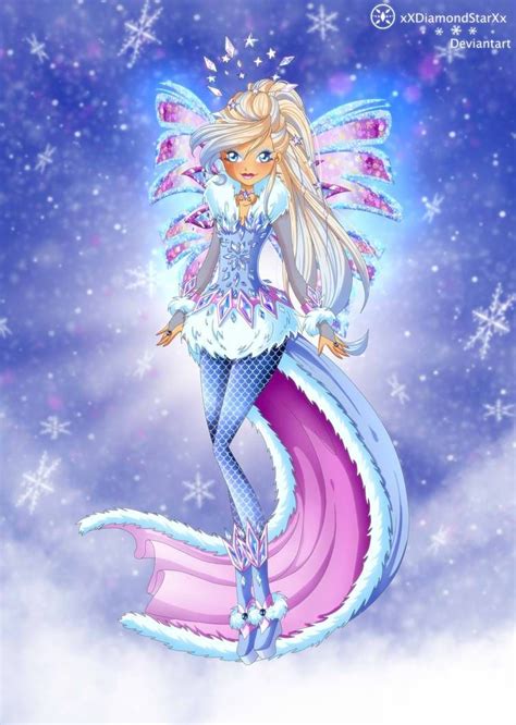 Winx Oc Sahra Crystal Sirenix By XXDiamondStarXx On DeviantArt Fairy Artwork Concept Art