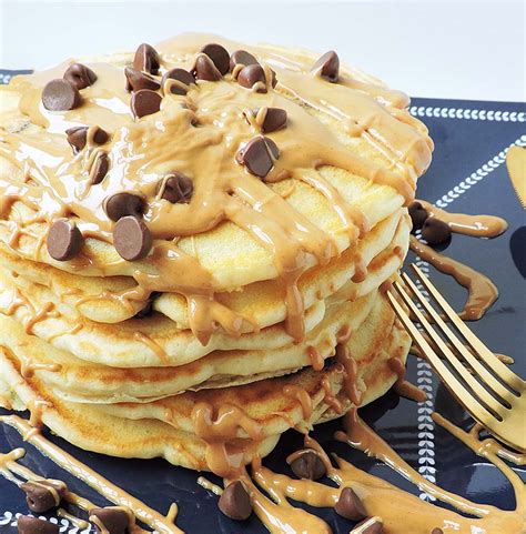 Extra Fluffy Chocolate Chip Pancakes Beautiful Eats And Things