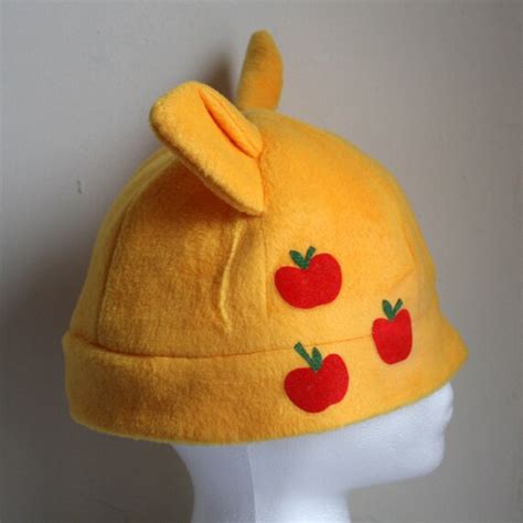 Items Similar To Applejack My Little Pony Fleece Hat Friendship Is