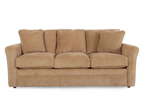 Traditional 735 Full Sleeper Sofa In Dune Mathis Brothers Furniture