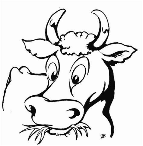 Dessin Vache #13290 (Animaux) à colorier – Coloriages à imprimer