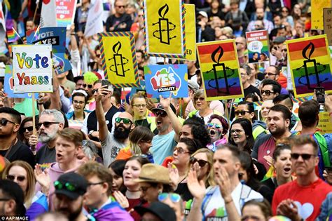 Thousands Of Gay Marriage Supporters Rally In Sydney Daily Mail Online