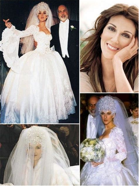 Celine dion is a very talented artist and i admit to loving much of her music, however it does appear that she is criticized more than other artists. Celine Dion's wedding dress