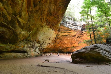 Best Sandy Cave In Ohio Ash Cave At Hocking Hills
