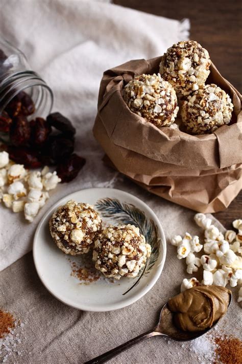 Sweet And Salty Popcorn Balls Nutrition In The Kitch