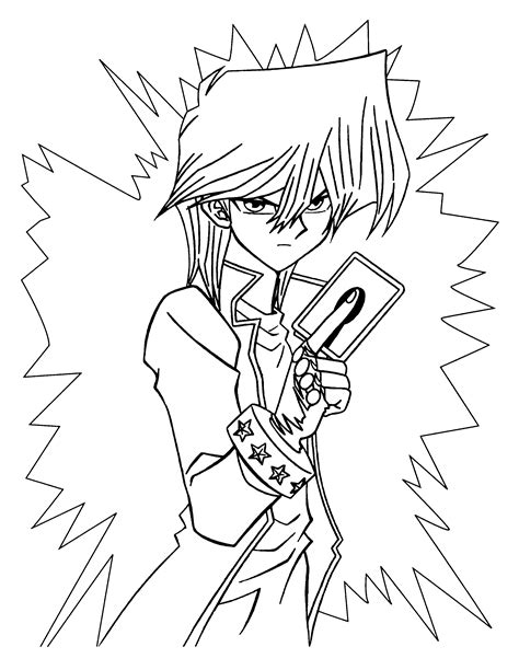 Yu Gi Oh Coloring Pages To Download And Print For Free
