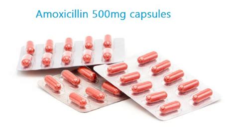 Amoxicillin 500mg Capsules Over The Counter Antibiotic To Fight