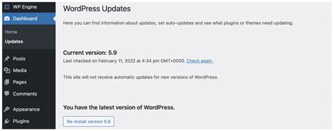 4 Easy Ways To Check Latest Version Of Wordpress Wp Engine®