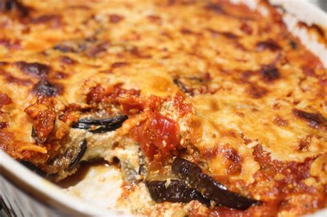 Eggplant Parmesan Ricotta Bake