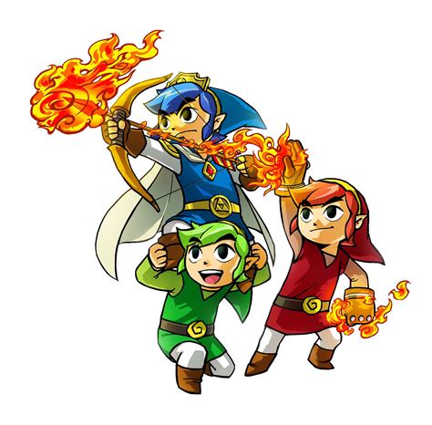 The Legend Of Zelda Triforce Heroes Nintendo 3ds Artworks Images