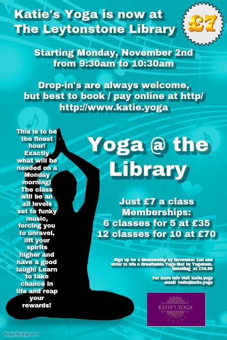 Copy Of Yoga The Library Postermywall